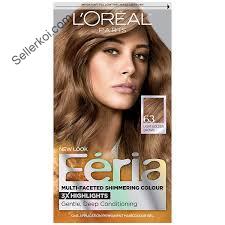 L'Oreal Feria Multi-Faceted Shimmering Color Light Golden Brown 63
